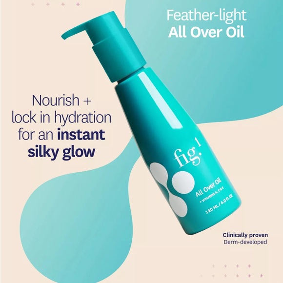 Fig.1 All over oil + Vitamins A, C, & E 100 ml. / 4.0 oz., New - Picture 4 of 10